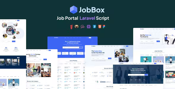 JobBox v1.16.1 – Laravel Job Portal 多语言系统