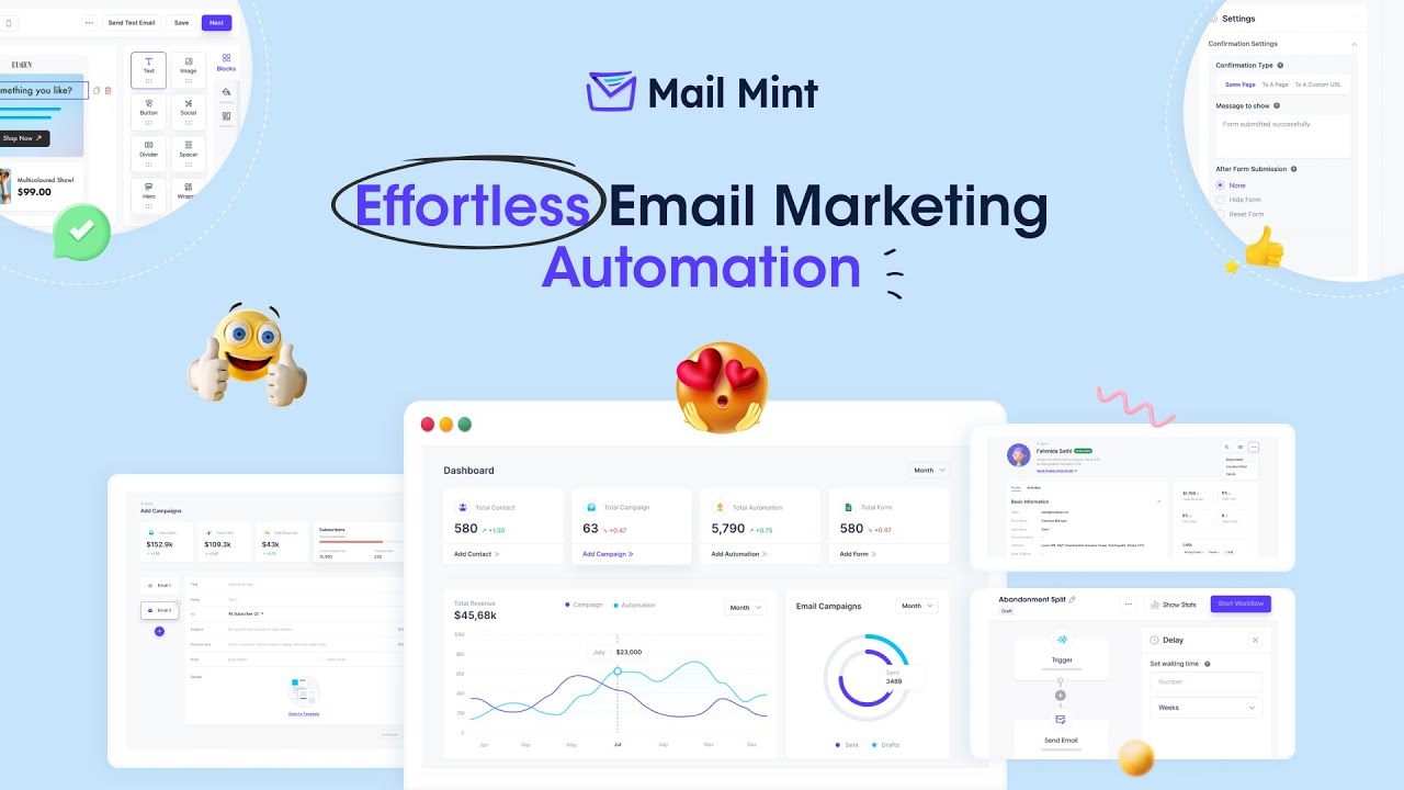 Mail Mint Pro v1.18.6（已汉化） – WordPress的轻松电子邮件营销自动化