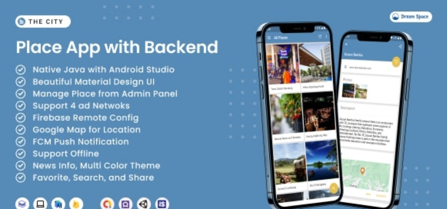 The City v7.3 – Place App with Backend