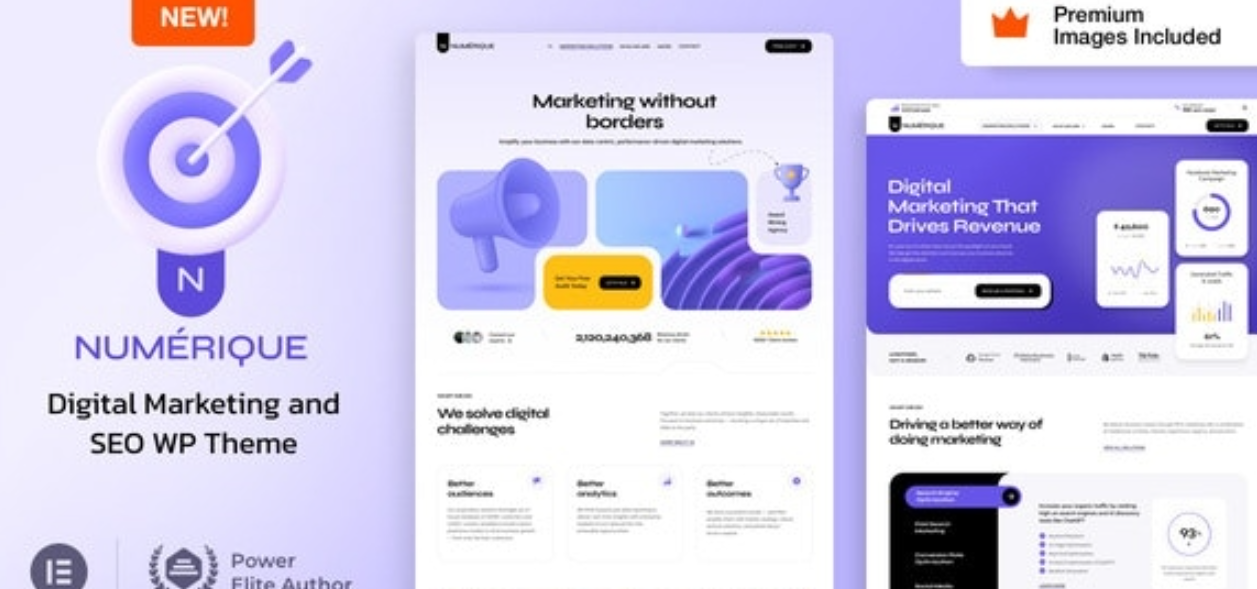 Numérique v5.9 – SEO Digital Marketing WordPress