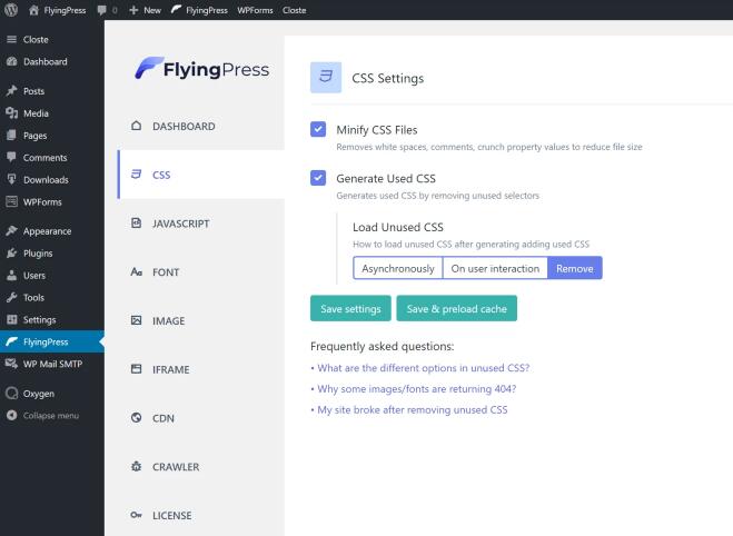 FlyingPress v4.16.4破解版（已汉化） – WordPress CDN缓存加速插件
