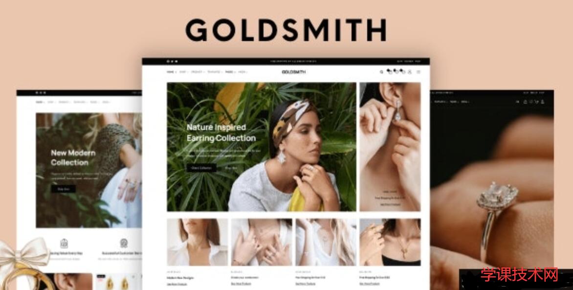 GoldSmith v1.3.5 – Jewelry Store WooCommerce Elementor Theme