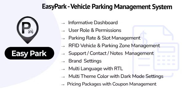 EasyPark SaaS v1.6 – 车辆停车管理系统