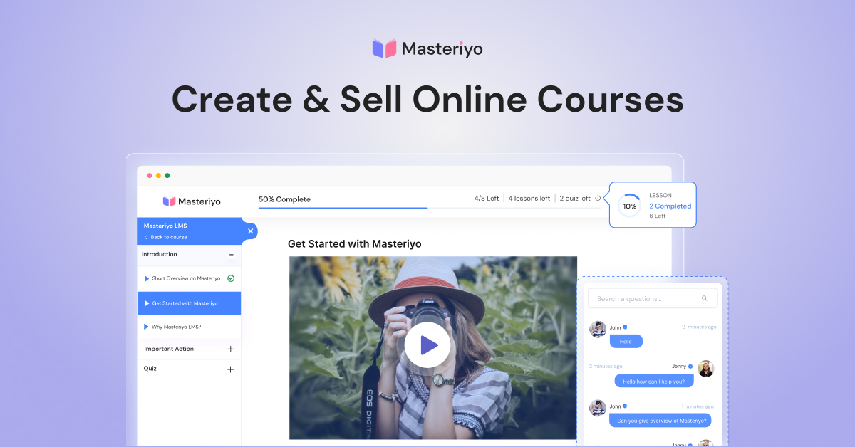 Masteriyo PRO v2.18.2 – LMS for WordPress