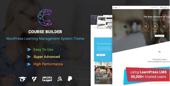 Course Builder v3.6.4破解版–课程生成器和LMS WordPress主题