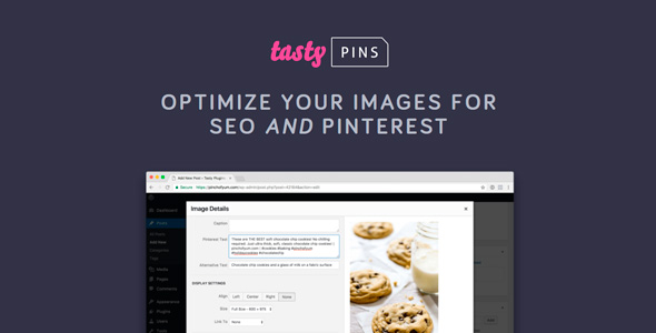 Tasty Pins v2.1.1（已汉化） – WordPress图像SEO插件