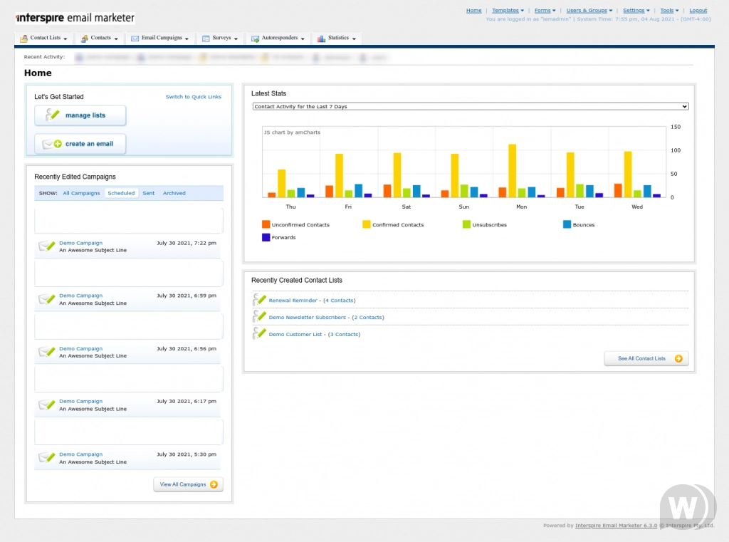 Interspire Email Marketinger v8.5.1