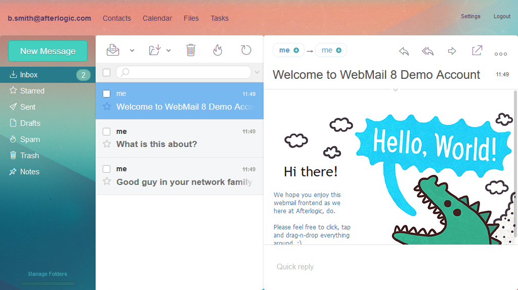 Afterlogic WebMail Pro System v9.7.8