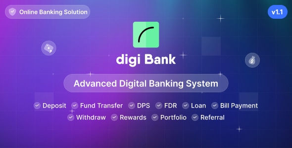 Digibank v1.1 – Advanced Digital Banking System with Rewards