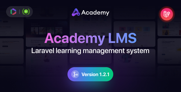 Academy LMS Laravel Learning Management System v1.5