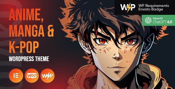Otaku v1.8 – 动漫、漫画和 K-Pop WordPress 主题