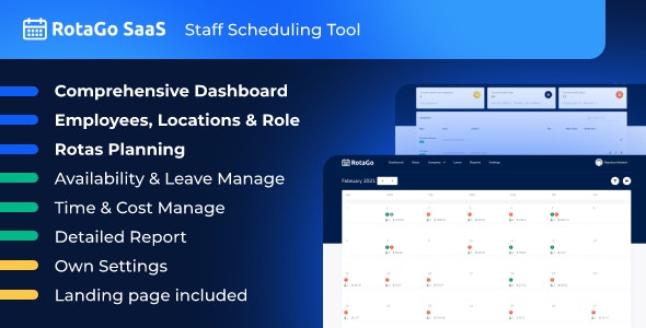 RotaGo SaaS v8.1.0破解版 – 员工排班工具