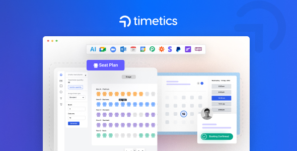 Appointment Booking WordPress Plugin – WP Timetics v1.0.33