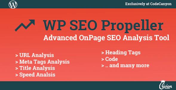 WP SEO Propeller v1.3.1-高级SEO分析工具