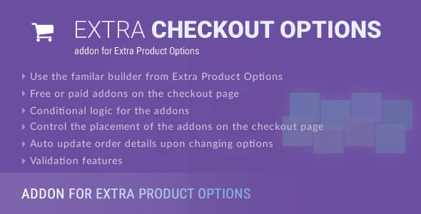 Extra Checkout Options v2.3.1 – addon for Extra Product Options plugin