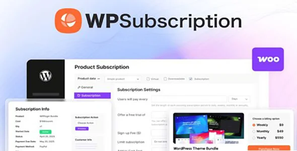 WPSubscription Pro v1.2.1