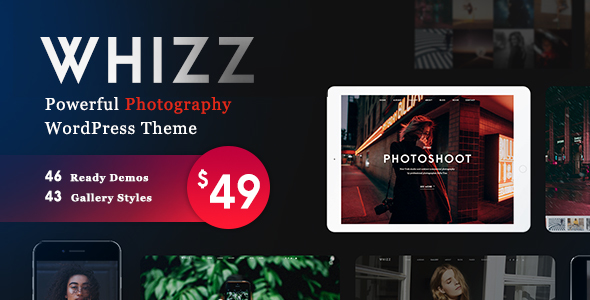 Photography Whizz v2.4.4 –  WordPress 摄影主题