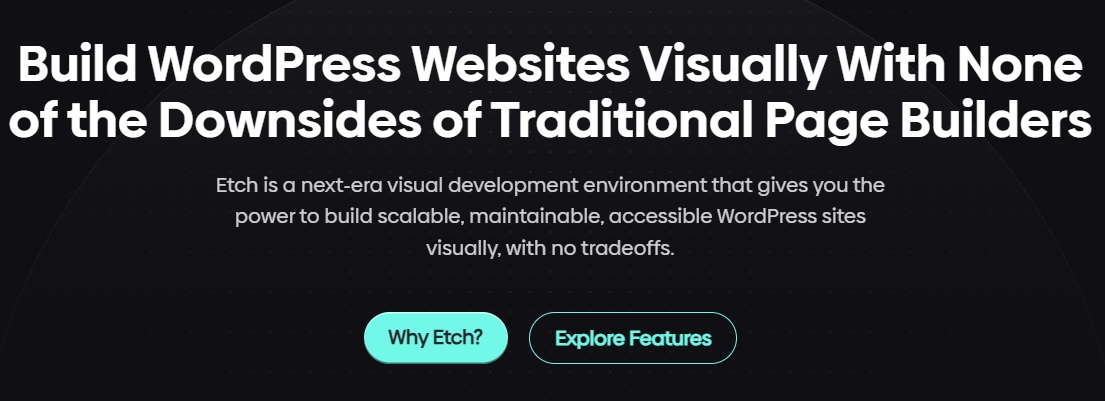 Etch v1.5.1 – 您的 WordPress 统一开发环境