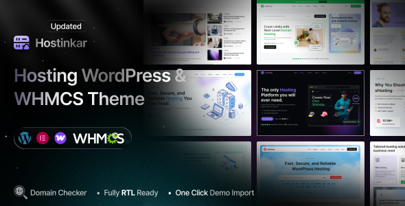 Hostinkar v1.0.3 – WordPress & WHMCS 主题