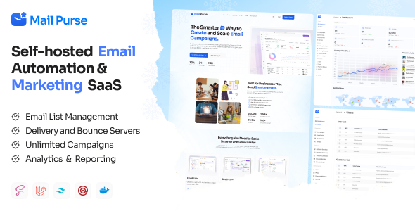 MailPurse v1.9.3 – 自托管电子邮件自动化和营销 SaaS