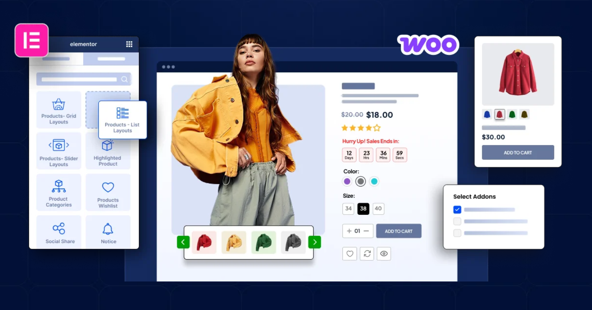 ShopBuilder Pro v2.1.11 – Elementor WooCommerce Builder Addons ( RadiusThemes )