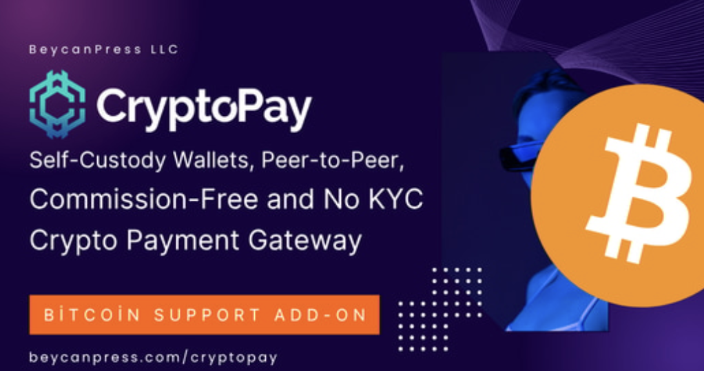 Bitcoin crypto payments support for CryptoPay v1.4.3