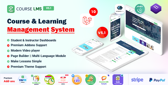 Course LMS v5.4- Learning Management System